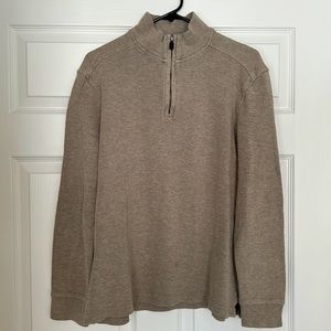 Men’s Medium Tan Long-Sleeve Sweater